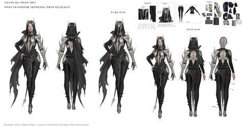 Teratoid Park Dark Knight Costume Design For Black Desert Online