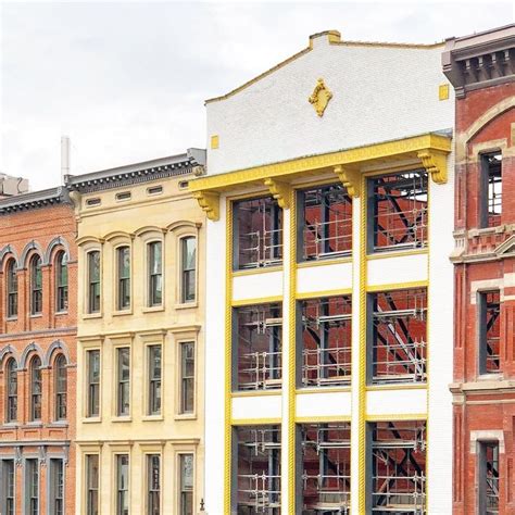 Historic Storefronts Under Restoration In Downtown Louisville Feature