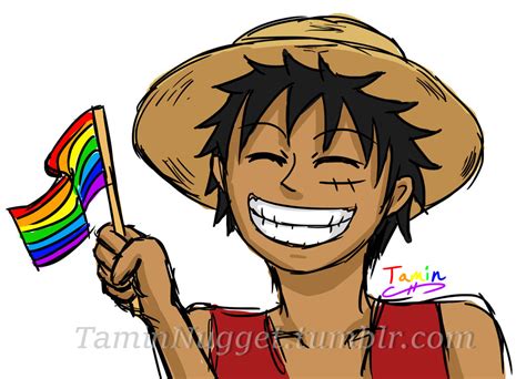 Gay Pride Luffy By Taminfury On Deviantart