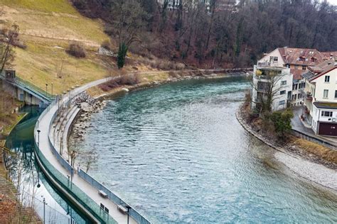 Aare River In Bern Switzerland Stock Photo Image Of Center Aare