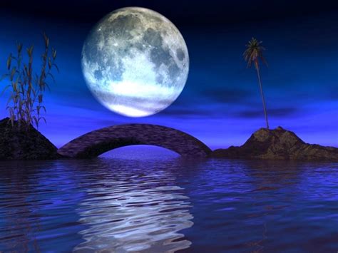 Bridge Under The Moon Image Id 329472 Image Abyss