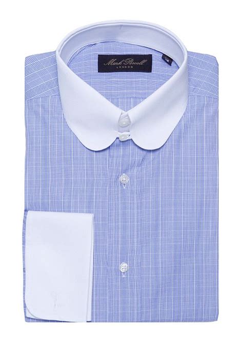 Shop The Mark Powell Collection London Mens Shirt Dress Contrast