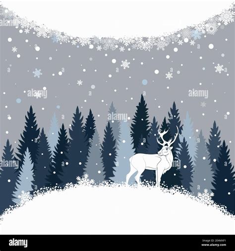 Snow Background Stock Vector Images Alamy