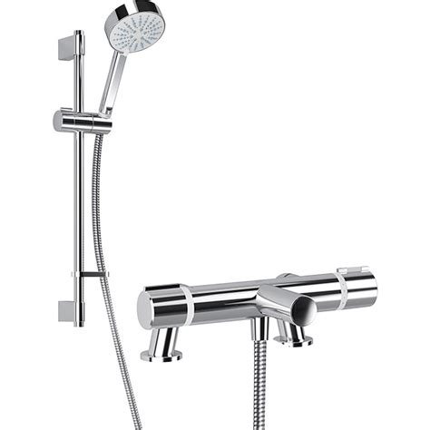 Mira Atom Deck Mounted Thermostatic Bath Shower Mixer Toolstation