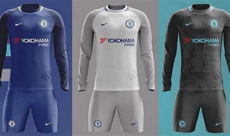 Chelsea News Next Seasons Home Away And Third Kits Leaked Online