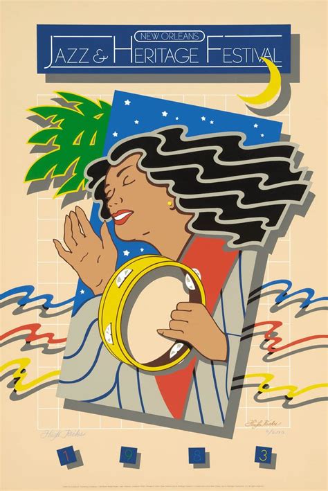 See All The Jazz Fest Posters From 1970 To 2017 Jazz Poster Jazz
