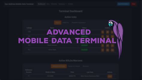 Mdt Advanced Mobile Data Terminal Esx Qbcore Releases Cfxre