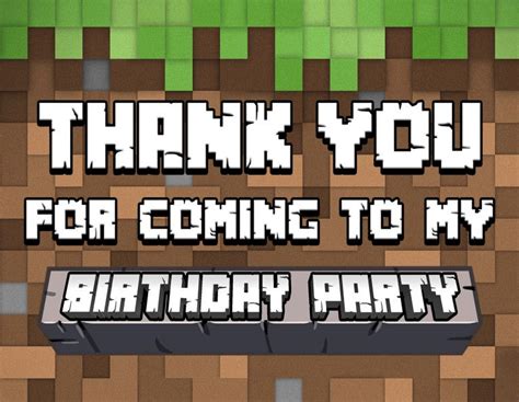 Minecraft Madness Minecraft Party Minecraft Birthday Minecraft