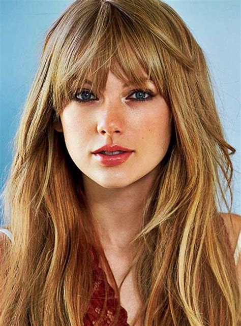 25 Hairstyles With Bangs 2015 2016 Hairstyles And Haircuts 2016 2017