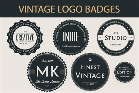 Design Your Logo Like Vintage Badge For 5 Seoclerks