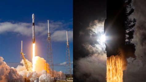 spacex launches   mini satellites  global