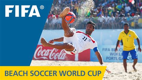 This was the fifth tournament to take place under the biennial basis. HIGHLIGHTS: Iran v. Brazil - FIFA Beach Soccer World Cup ...