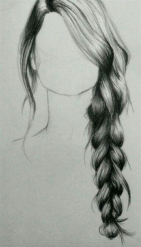 Hair Braid Sketch At Explore Collection Of Hair