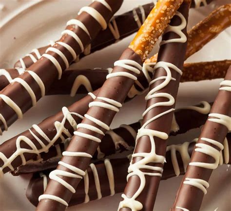 Chocolate Covered Pretzel Rods Career Girl Meets