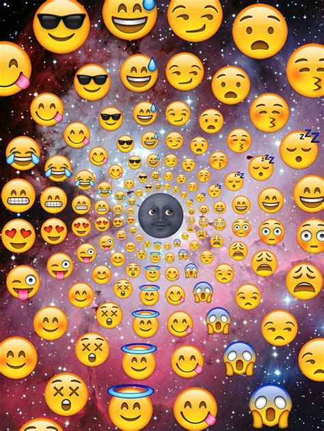 Background Galaxy Wallpaper Emojis Emoji Wallpaper Em