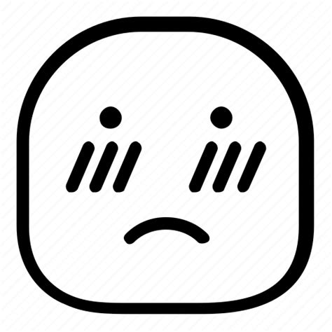 Blush Emoji Emoticon Shy Icon