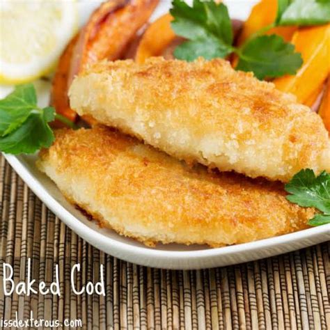 Crispy Baked Cod Tastes Fried Recipe Yummly Recipe Cod Fish
