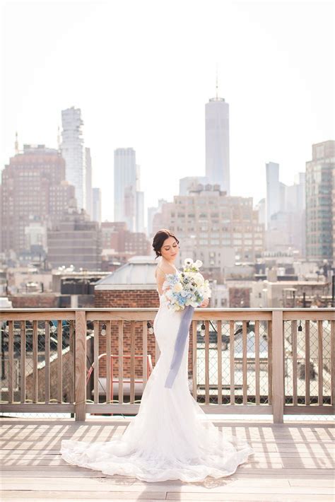 Styled Shoot At The Lofts At Prince In NYC Bohemian Wedding Dress