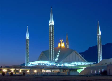 Faisal Mosque Islamabad A Evening View Paki Mag