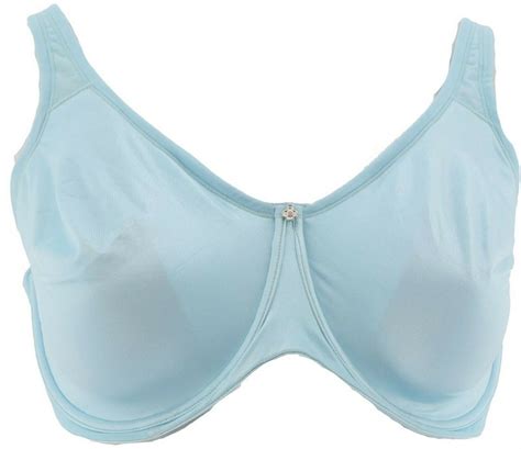 Breezies Breezies Smooth Unlined Underwire Support Bra Aqua Tide 34