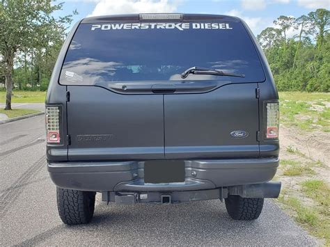 2000 Ford Excursion Limited 73l Power Stroke Rear