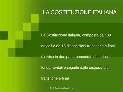 Ppt La Costituzione Powerpoint Presentation Free Download Id1151371