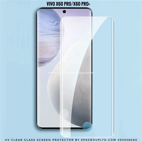 Vivo X60 Prox60 Pro Uv Clear Glass Screen Protector In Phnom Penh
