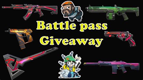 Valorant New Battle Pass Giveaway Episode 4 Act Iii Kickoff All Battle Pass Skins Youtube