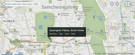 Gyeongbokgung Palace Map Maplocation Map Of Gyeongbokgung Palace
