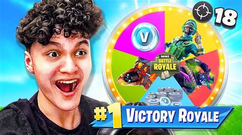 Fortnite Spin The Mystery Wheel Challenge Youtube