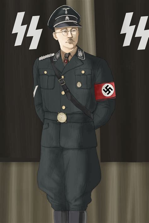 As reichsführer ss, he led the ss. Reichsfuhrer-SS by randychen on DeviantArt