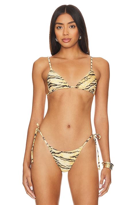 Tropic Of C Equator Bikini Top In Tigresa REVOLVE
