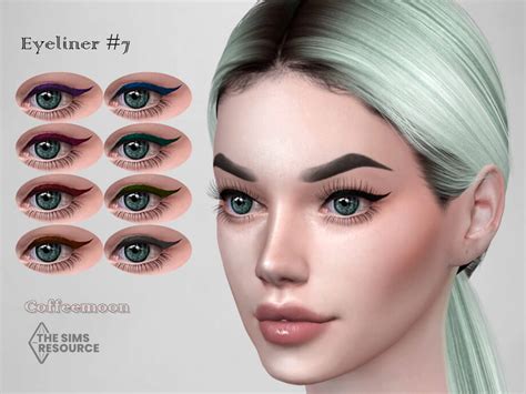 The Sims 4 Eyeliner N7 By Coffeemoon The Sims Game