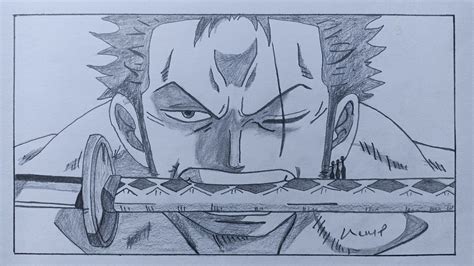 One Piece Roronoa Zoro In 2023 Anime Drawing Books Naruto Sketch