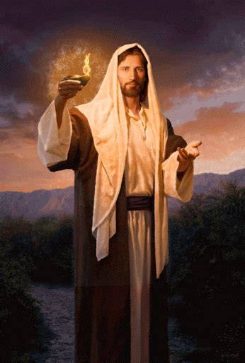 Photo Jesus With Lampzpst67o6six Christian Pinterest