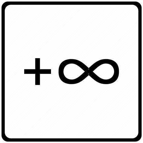 Infinity Math Mathematical Plus Sign Icon Download On Iconfinder