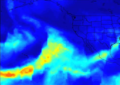 Space Images Series Of Storms Battering California Tracked By Nasas