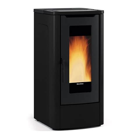 Extraflame Teorema Plus Nero Stufa A Pellet Canalizzata Kw M