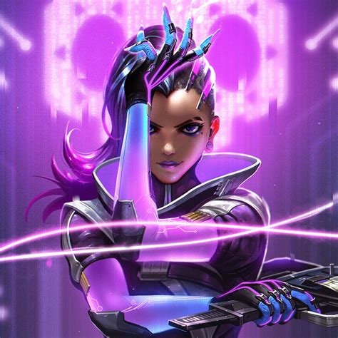 2048x2048 Sombra Overwatch Hd Ipad Air Hd 4k Wallpapers Images