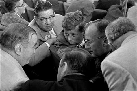 John F Kennedy At The Democratic Convention In Chicago 1956 Magnum
