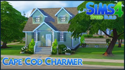The Sims 4 Speed Build Cape Cod Charmer Youtube