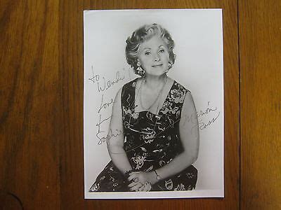 MARION ROSS Happy Days Marion Cunningham Signed 7 X 10 Black White