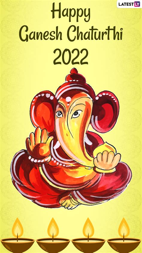 Ganesh Chaturthi 2022 Wishes Ganpati Bappa Images And Quotes To Celebrate Ganeshotsav 🙏🏻 Latestly