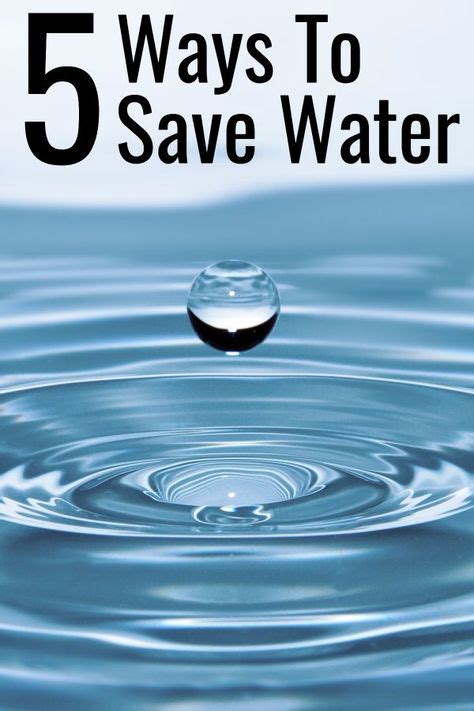 Creative Ways To Save Water At Home Ways To Save Water Save Water