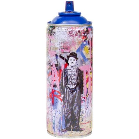 Mr Brainwash Spray Can Gold Rush 2020