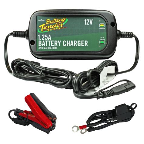 You can, essentially, leave the battery tender hooked up to your auto battery was deader than when i started. Battery Tender 12 Volt 1.25 Amp High Efficiency Battery ...