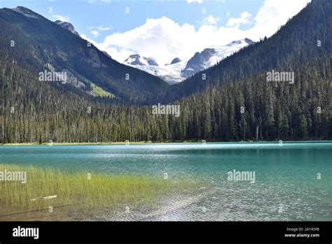 Lower Joffre Lakes British Columbia Canada Stock Photo Alamy