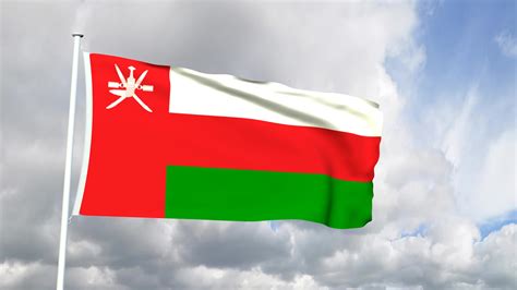 Flag Of The Oman Stock Video 22525459 Hd Stock Footage