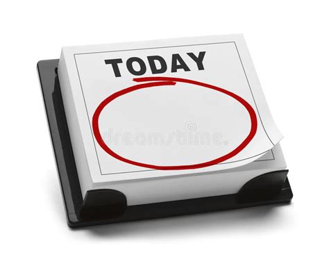 Calendar of Today stock image. Image of actions, business - 34641025