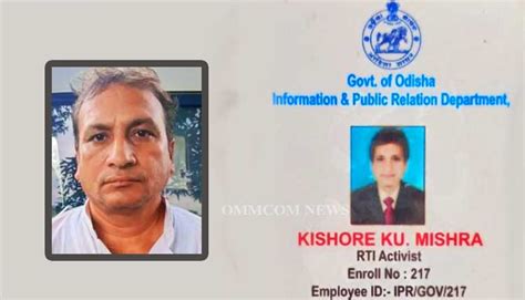 Fake Rti Activist Arrested In Odishas Koraput Odisha